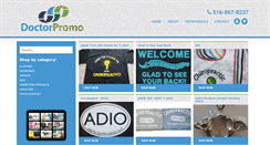 Desktop Screenshot of doctorpromo.com